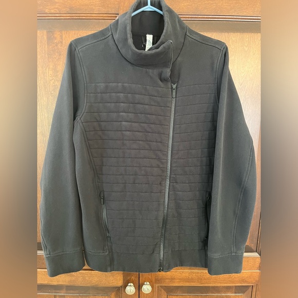 LULULEMON Womens BE TRUE Quilted Asymmetrical Zip Jacket - Picture 1 of 6